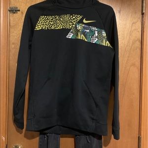 Nike leopard print hoodie